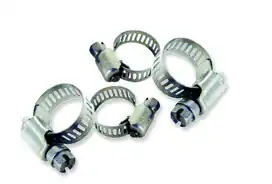 T - 3/8 in. I.D. fuel line Y & T CONNECTORS - White