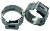 Stainless Steel Hose Clamps 3/8 in. - 25/32 in. Hose LOW STEPLESS CLAMP FUEL LINE FITTINGS KIT, 80