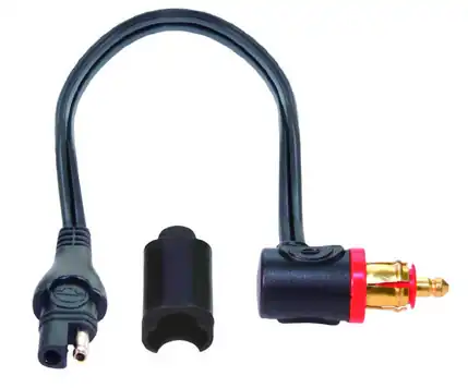 12V SAE to DIN / Bike Connector Connect your battery charger or your tankbag fitted with O-30 adapter